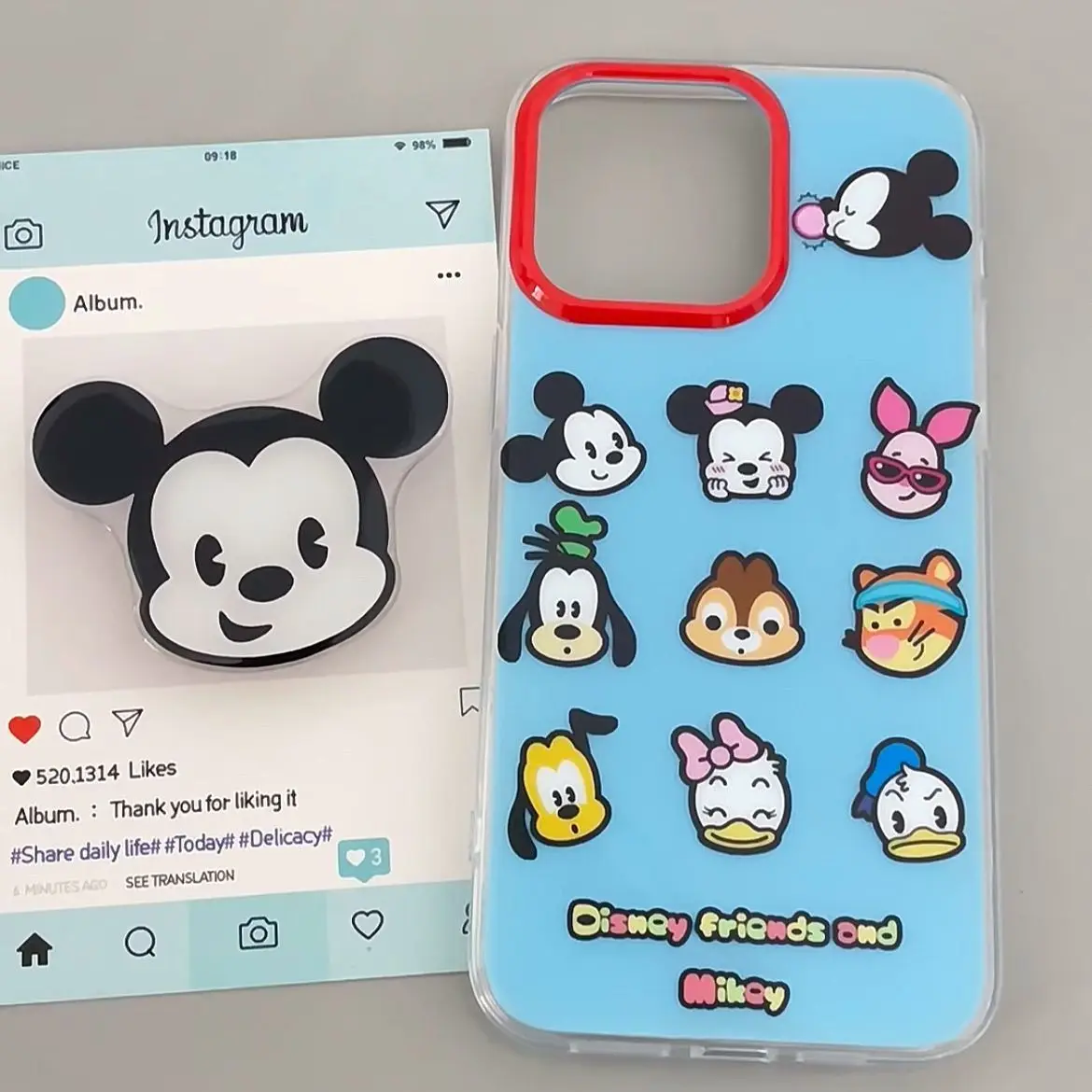 Disney Mickey Mouse Collection Phone Case For iPhone 16 15 14 13 12 11 Pro Max XR XS X 7 8 Plus 13 12 Mini Silicone Soft Cover