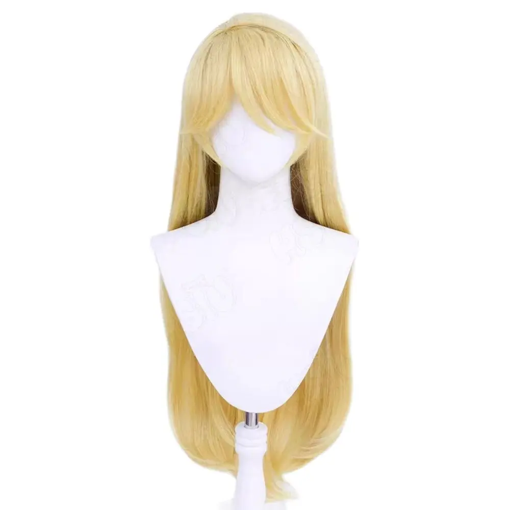 

Game LOL Luxanna Crownguard Cosplay Wig light gold Long hair the Lady of Luminosity cosplay Anime cosplay Wig Game cosplay Wig