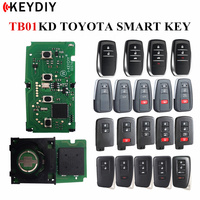 KEYDIY TB01 KD Smart Key Universal Remote Control With 8A Transponder and Case For Toyota Corolla RAV4 Camry/Lexus FCCID:0020