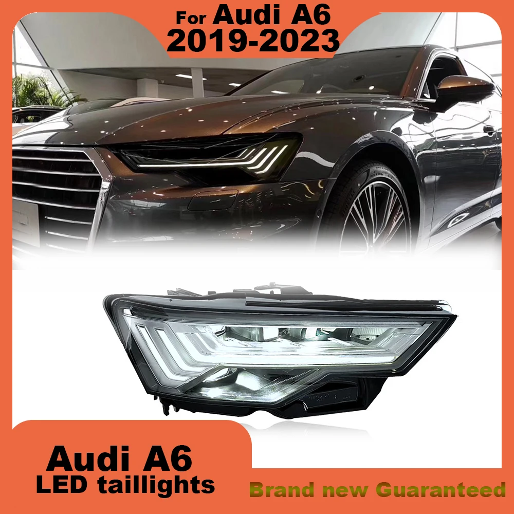 

Car Accessories Audi A6 C8 2019-2023 Headlights modification full LED headlamp Laser Lenses Lamp Head Front Light DRL Assembly