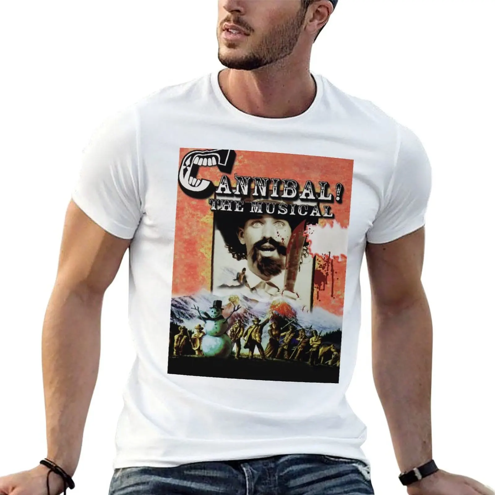 Cannibal! The Musical T-Shirt designer shirts affliction shirts sweat shirts, men