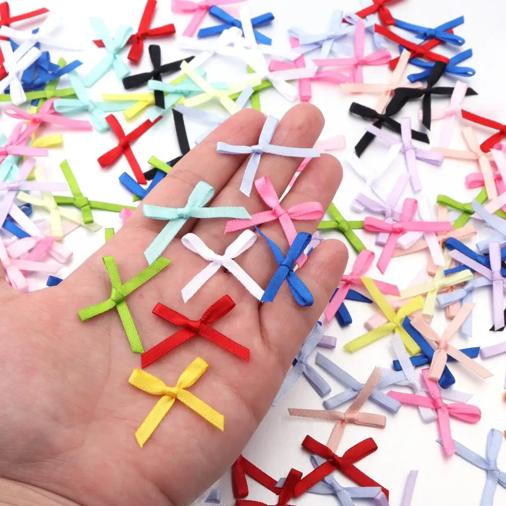 50Pcs 2.5x3cm Ribbons Mini Sat - огляд і ціна Embellishments For Scrapbooking