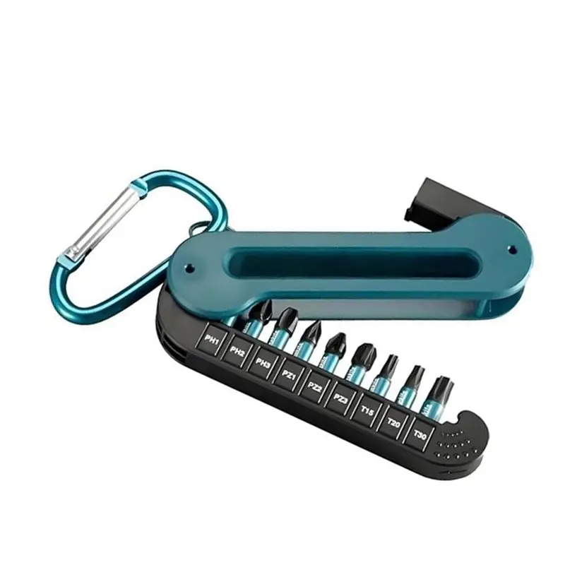 【EFFICIENT 】E-15849 Replacement Number Screwdriver With Magnetic Bit Sleeve Set(PH1, PH2, PH3, T15, T20, T25, T30) For Ha