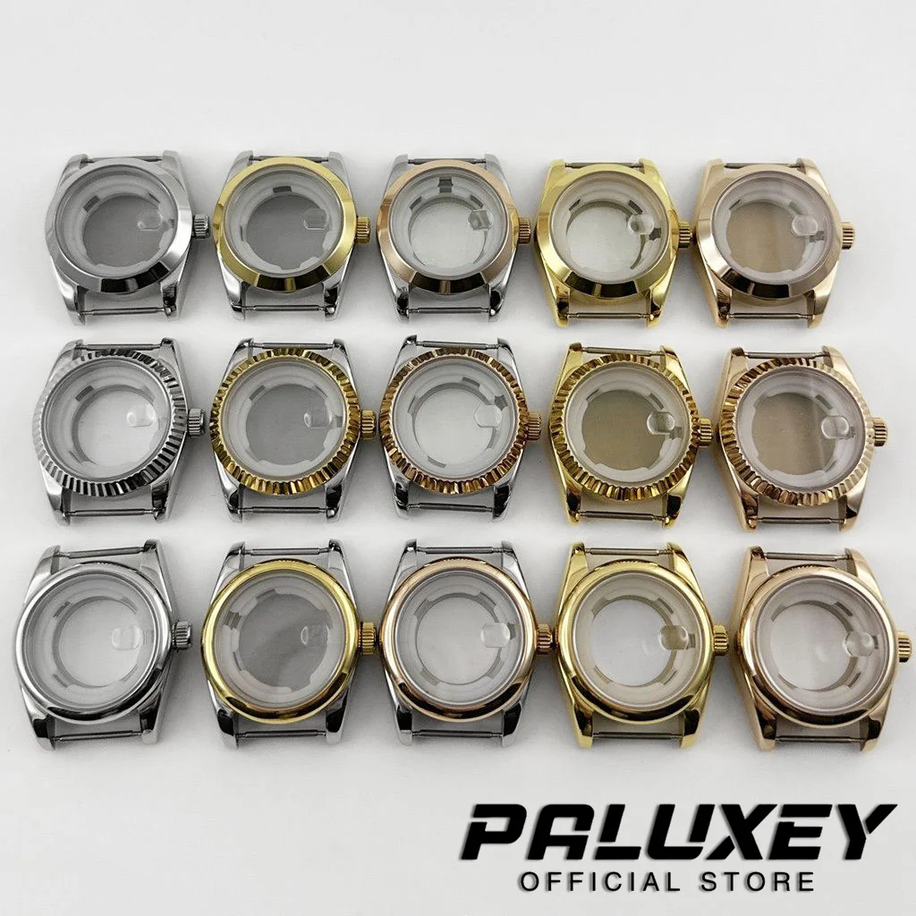 

Корпус для женских часов NH05 31 мм, круглый, полированный, с рифленым безелем, сапфировым стеклом, водонепроницаемый, для механизмов NH05 и NH06