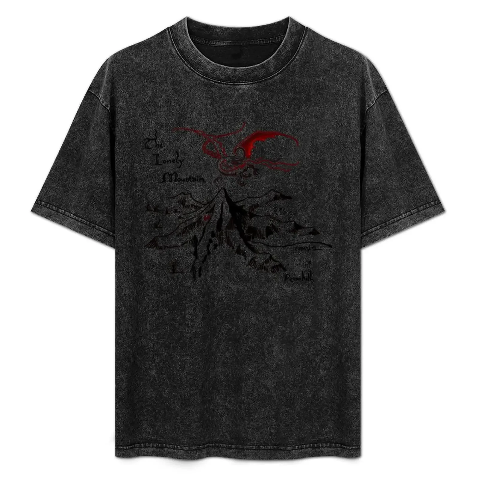 

Dragon’s Hoard in a Solitary Mountain T-Shirt Fashion Casual Short Sleeve T-Shirt