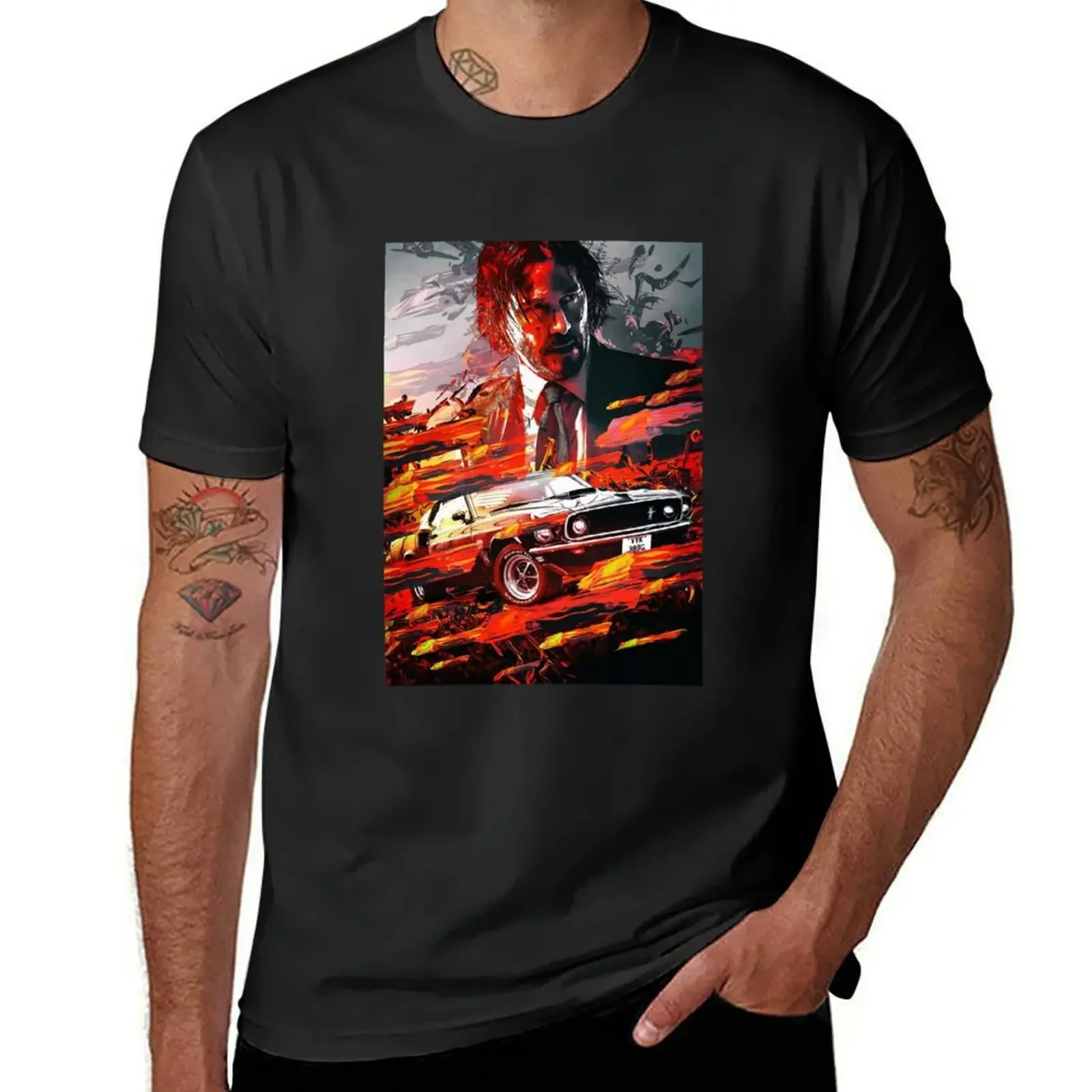 

John Wick Ultimatum T-Shirt vintage graphic tee cheap stuff vintage tshirts for men