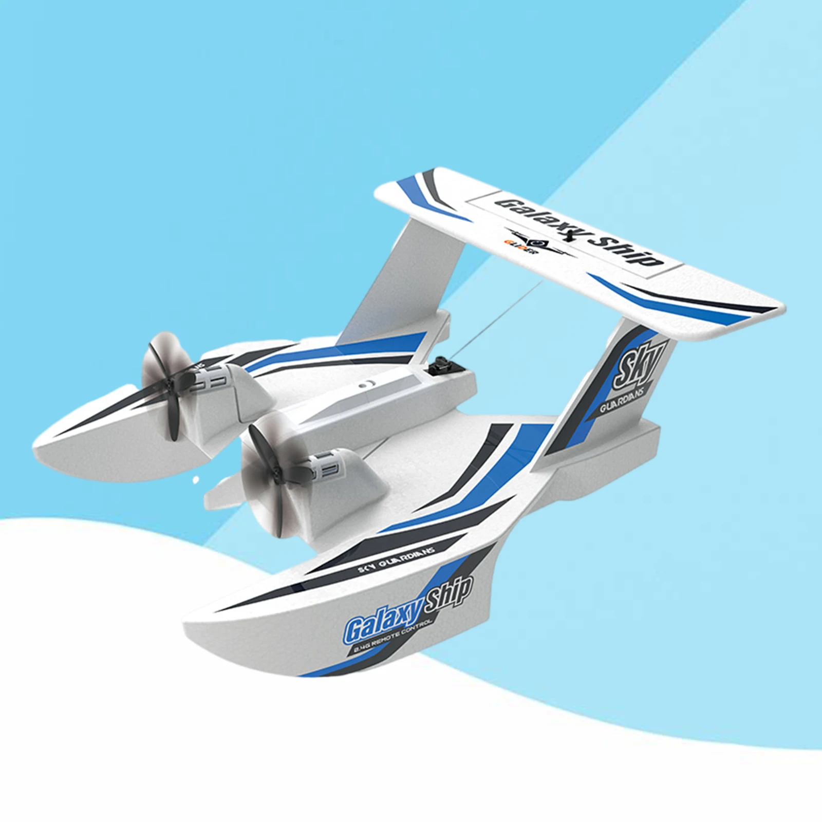 3CH RC Airplanes Waterproof remote control aircraft three-way fixed wing glide resistant Gyro Glider Plane children's toys gifts