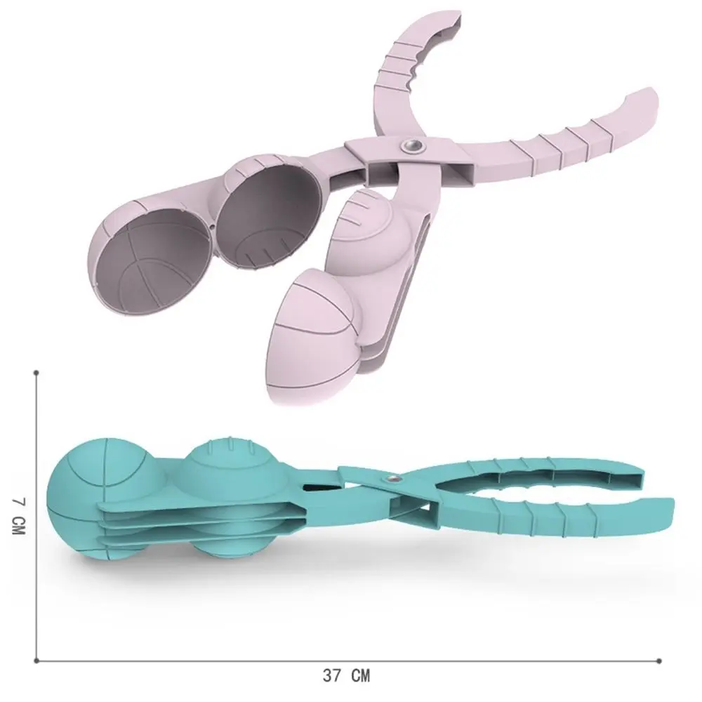 Funny PP Snowball Clip Cartoon Multi-shape Snowball Maker Snowball Tool Kids Toys Snow Grasping Clamps Winter