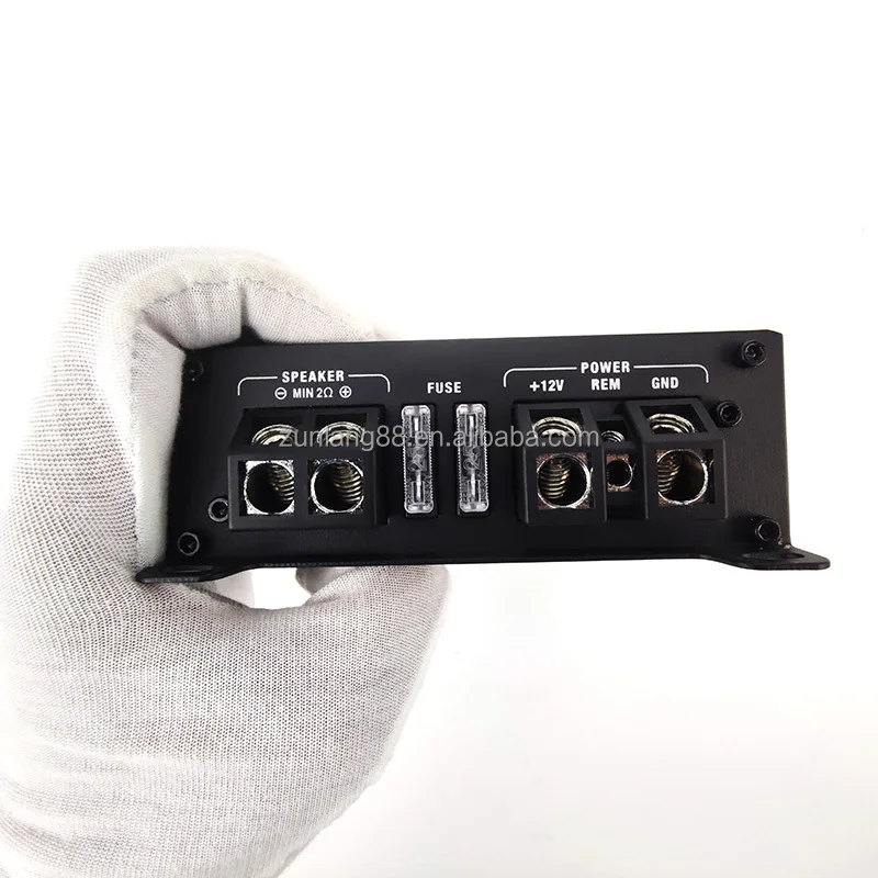 Picture 5: High Quality Car Audio Amplifier Mono Block Peak 1200W 2ohm AMP CH 1 MOSFET Car Amplifier Class D