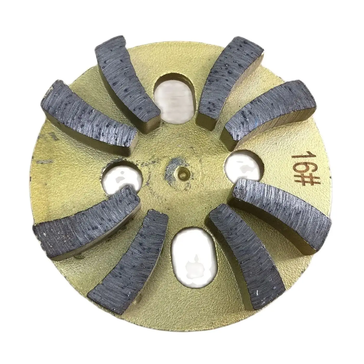 4 Inch 100mm Diamond Grinding Pad  Flexible Grinding Cup Disc For Concrete Floor Diamond Grinding Shoes For Stone Marble Granite