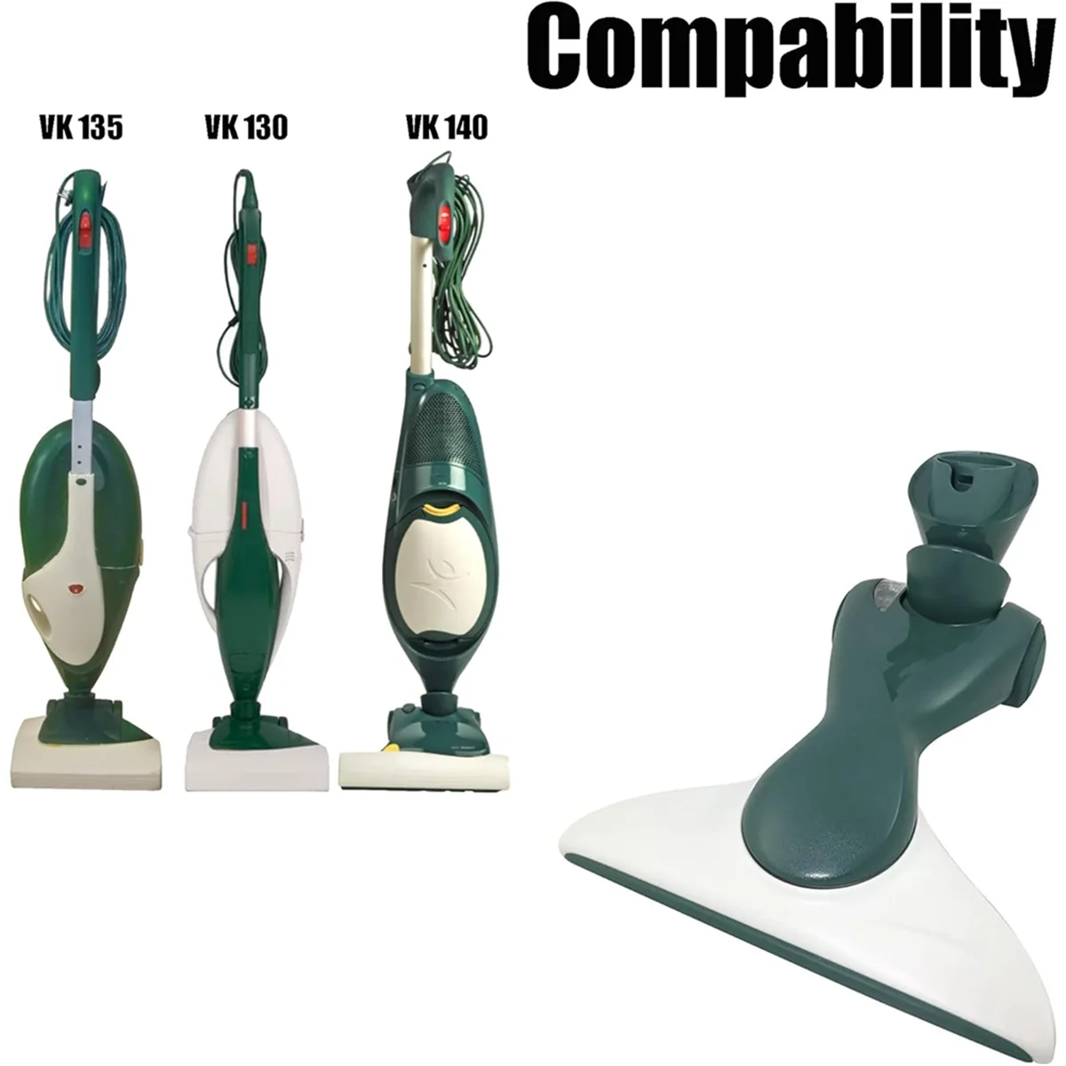 Joint Brush for Vorwerk Kobold VK135 VK136 VK140 VK 130 HD40 Vacuum Cleaner Floor Brush Head image 3