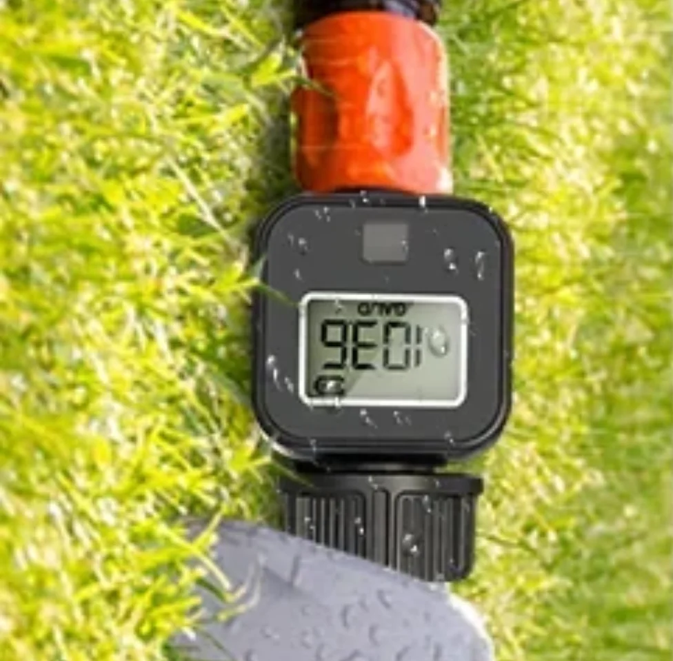 SGS05 Water Flow Meter LCD Large Screen   Volume Digital Visible  Flow Meter Multi-function Electronic Water Meter