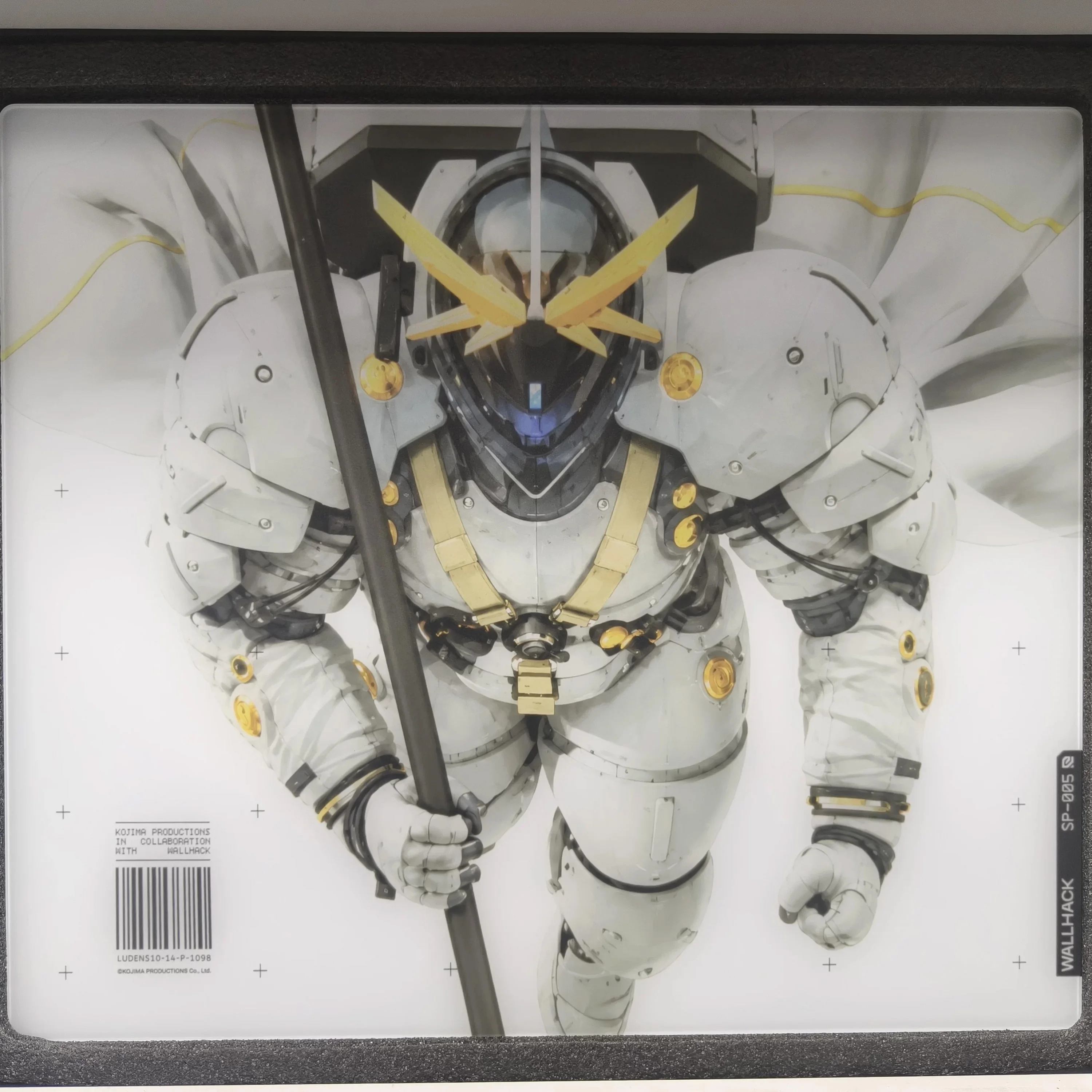 Wallhack SP-005 Glass Mousepad Japanese KJP L-Ludens-10 Esports Games FPS Super Large 450X400MM Desktop Glass Pad Customized