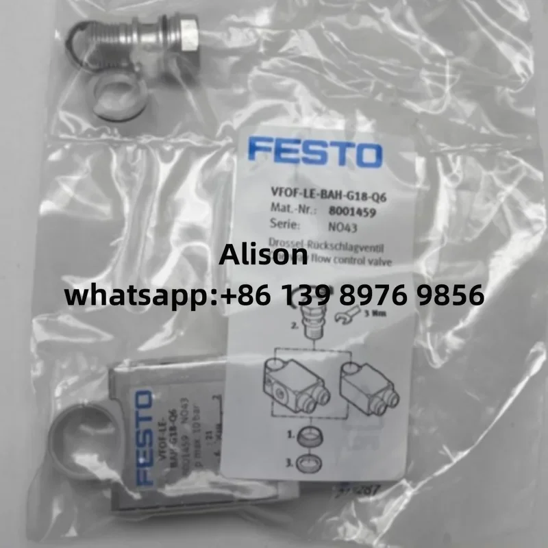 

FESTO VFOF-LE-BAH-G18-Q6 8001459