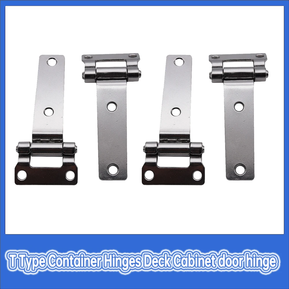 

4PCS T Hinge Heavy Duty Marine Boat Yachts Stainless Steel Door Hinges 135x58x27mm boat yacht accessories