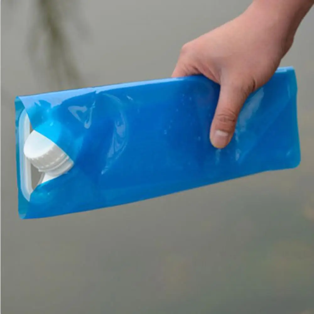 Складная бутылка для воды, гибкая складная бутылка для хранения, для барбекю, праздников, походов, спорта, развлечений Складная бутылка для воды, гибкая складная бутылка для хранения, для барбекю, праздников, походов, спорта, развлечений