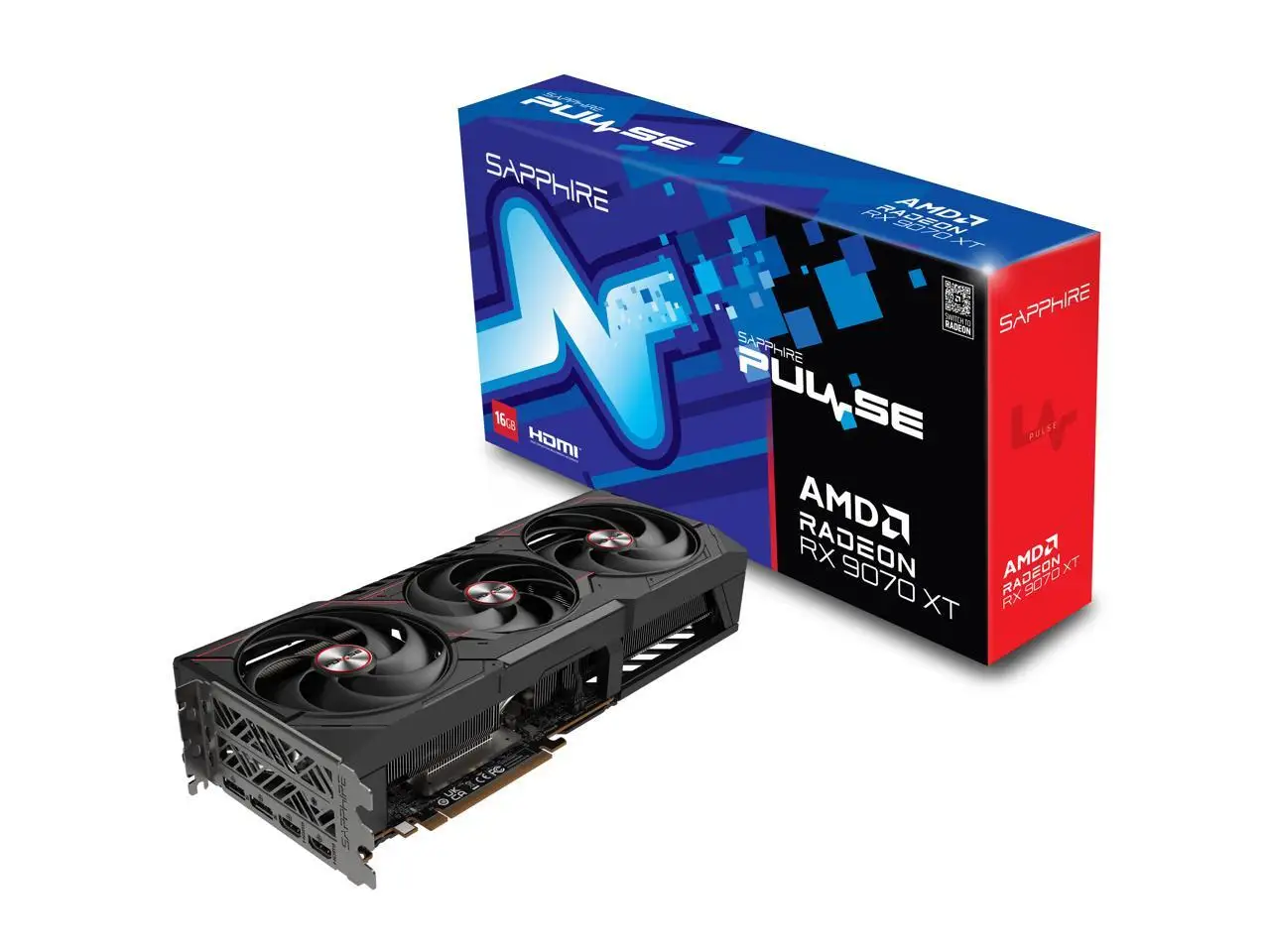 SAPPHIRE PULSE Radeon RX 9070 XT Graphics Card 11348-03-20G view 7