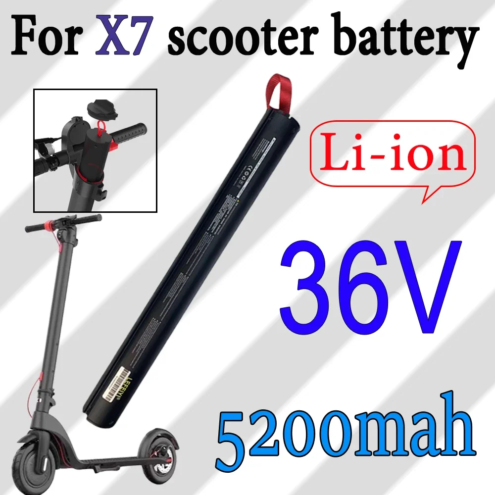 

Battery For HX X7 foldable electric Scooter battery kick scooters 36V 5200mah Battery