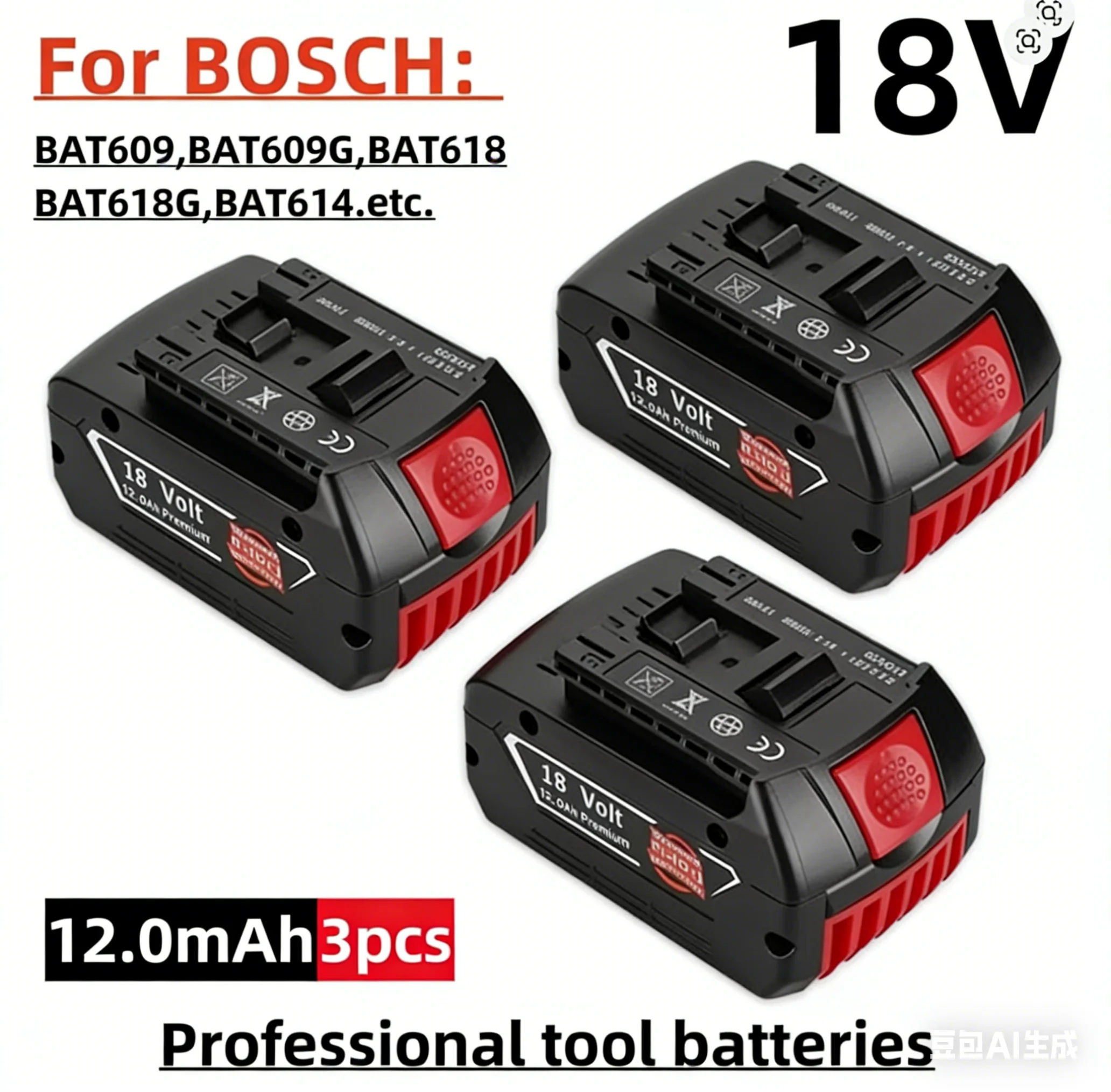 

DHL 10.0Ah Battery and charger For Bosch 18V Battery BAT609 BAT610G BAT618 BAT620 BAT622 BAT620 Professional GBA GSB GSR Battery