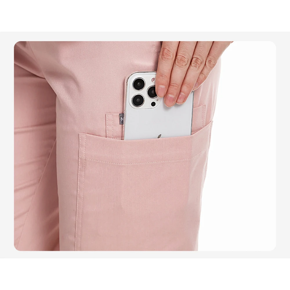 Batas Informales Elasticas Para Lavarse Las Manos Para Salón De Belleza، SPA Y Uso Médico، الزي الطبي