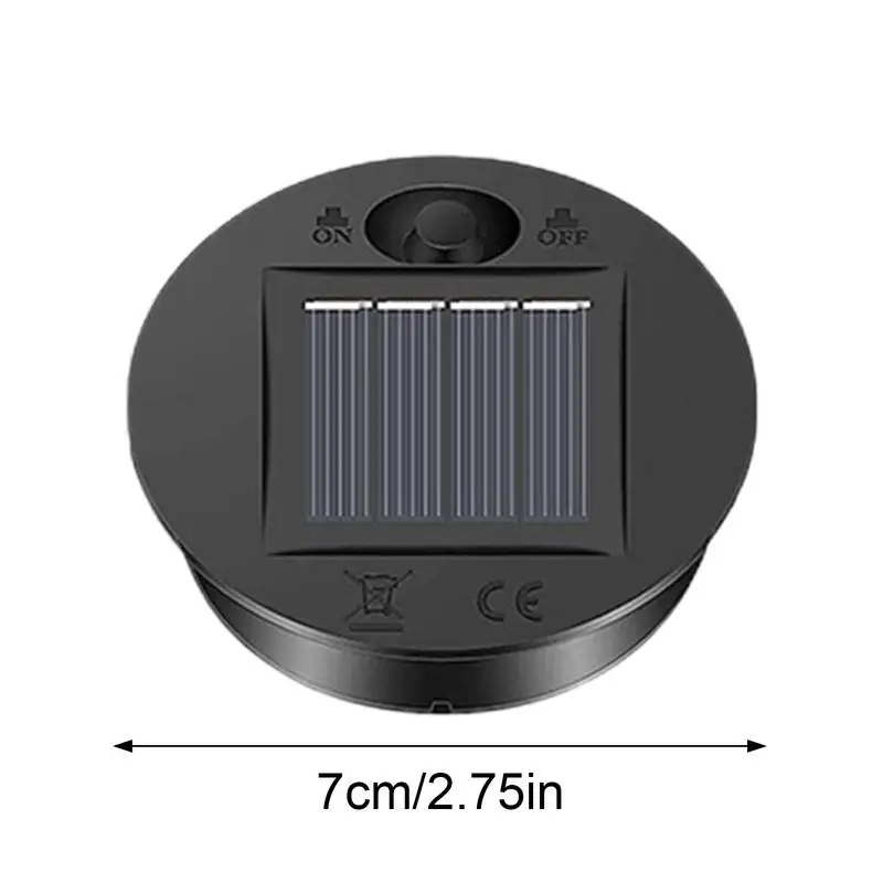 Imagem -06 - Substituição do Painel Solar para String Lights Lanterna Solar String Lights Top Versátil Pcs