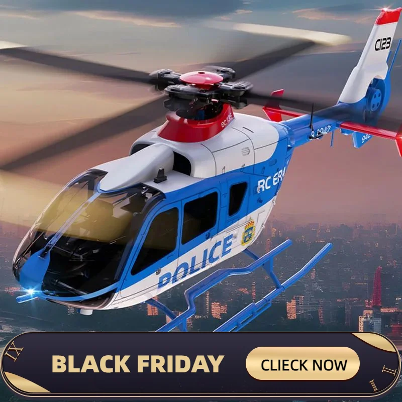 C123 Remote Control Helicopter Simulated Aircraft Model 3 Gears Dual Brushless Direct Drive Six-Channel Rc Aircraft Outdoor Toy