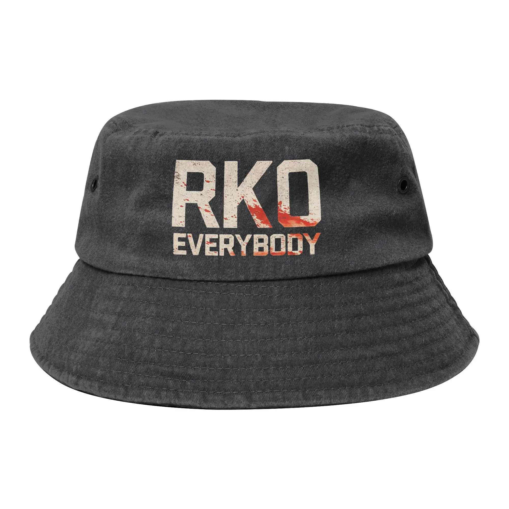 Randys Ortons RKO Everybody  Bucket Hats  Merch Trendy Unisex  Fisherman Hat Cotton Denim
