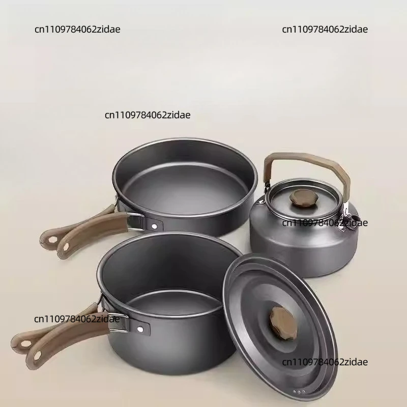 

For Outdoor Portable Camping Set of Pots and Pans, Utensils, Cooking Utensils, Water Jug, Frying Pan
