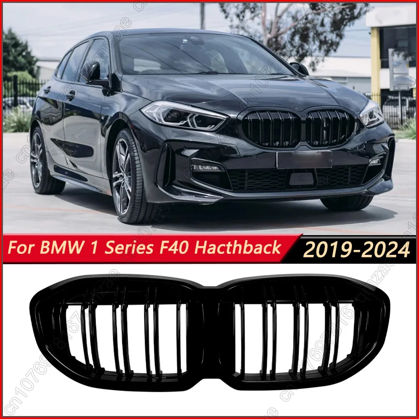 

Car Front Grille Bumper Grill Sport Grid For BMW 1 Series F40 Hacthback 2019-2024 Replacement Racing Grills Accessories Tuning