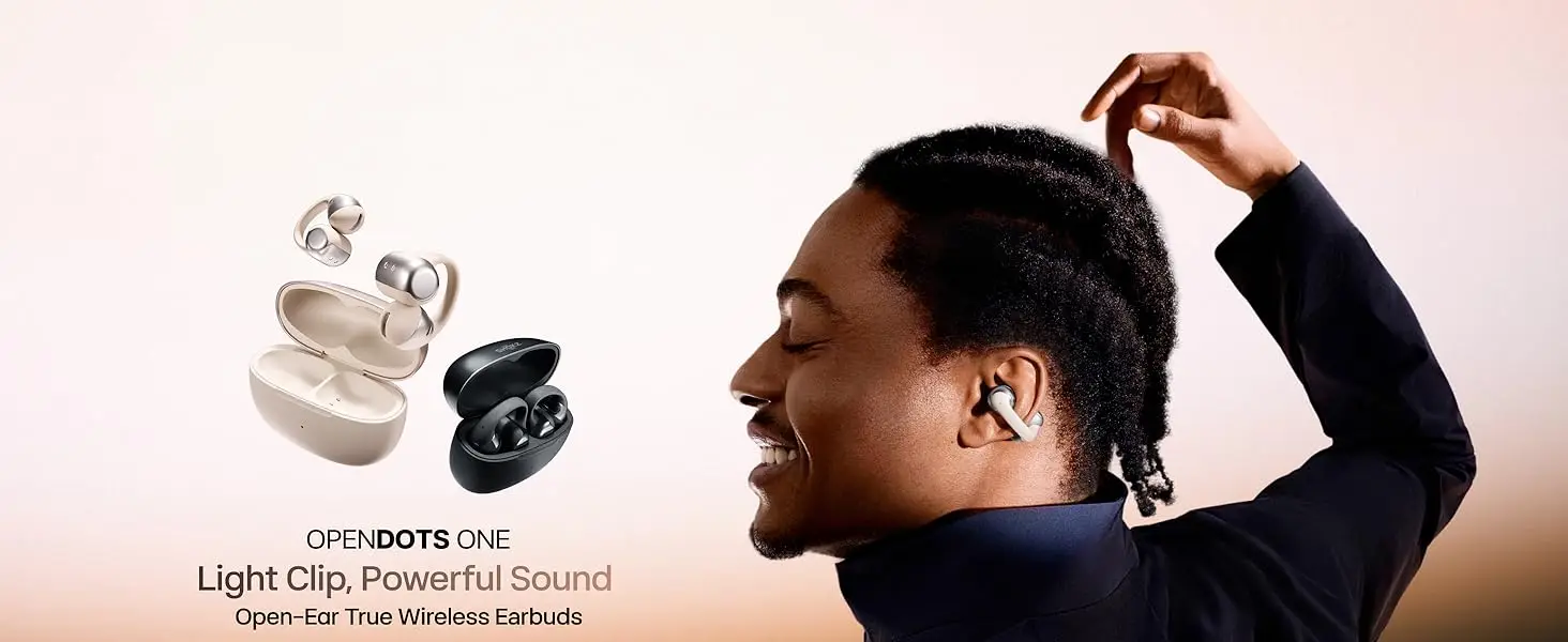 【LOCAL+】SHOKZ OpenDots ONE E310 Open Wireless Bluetooth-Headset V5.4 mit Mikrofon, Dolby-Sound, wasserdicht, lange Akkulaufzeit, neu – Detail 4