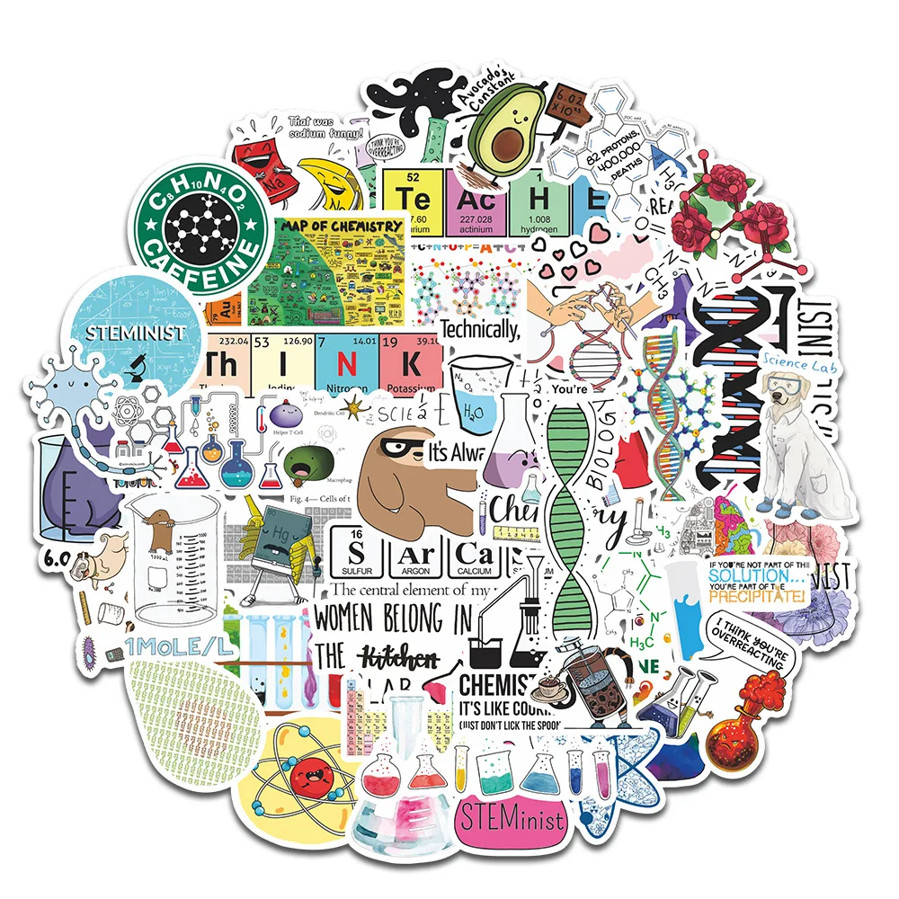 50Pcs Chemical Peri…