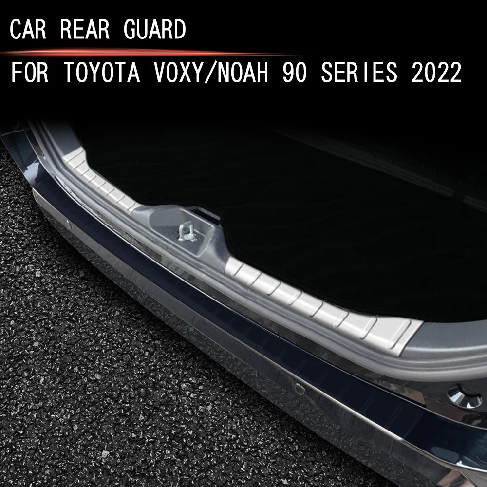 

Для TOYOTA VOXY/NOAH R90 2022 2023 2024, автомобильные аксессуары, накладка на задний багажник из нержавеющей стали, накладка на порог, молдинг, гарнир