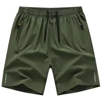 Shorts de sport homme été en soie glacée, décontractés, amples et fins, pour la plage, le basketball, la course et la gym, anti-transpiration et absorbants 6