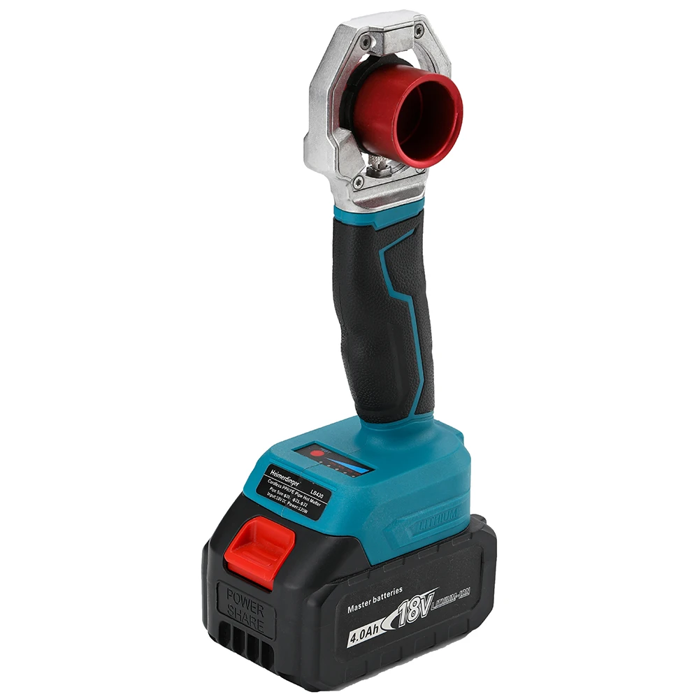 18V Lthium Battery Powered Cordless PE/PPR Water Pipe Melter, Plastic Welding Machine