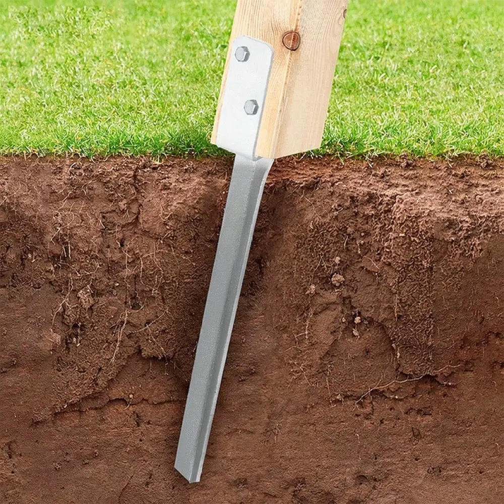 Timber Post Driving Cap Steel Ground Anchor For Outdoor Fence Construction Durable Impact Protector Tool Sleeve