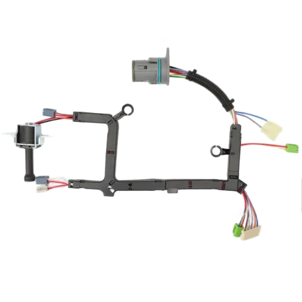

3500025 Wiring Harness for 4L60E Transmission Featuring LockUp TCC Solenoid Compatible with 4L65E 4L70E TH700 R4 Direct Fit