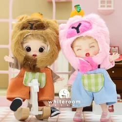 Ob11 BJD Doll Boy Mini Capybara Doll with Obitsu11 Clothes for Girls Pig Face Piggy Capybara Baby Animal Toy Gift
