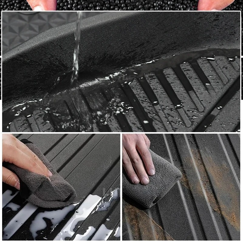 ل BJ30 2024 مخصص جميع الأحوال الجوية TPE الكلمة حصيرة مجموعة كاملة غطاء السجاد مقاوم للماء اكسسوارات السيارات الداخلية حامي