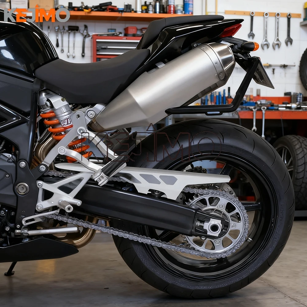 

FOR KTM 950 990Super duke SMT LC8 SupermotoR T 990SMT 2009-2014 2013 2012 2011 2010 Motorcycle Front Chain Guard Protector Cover