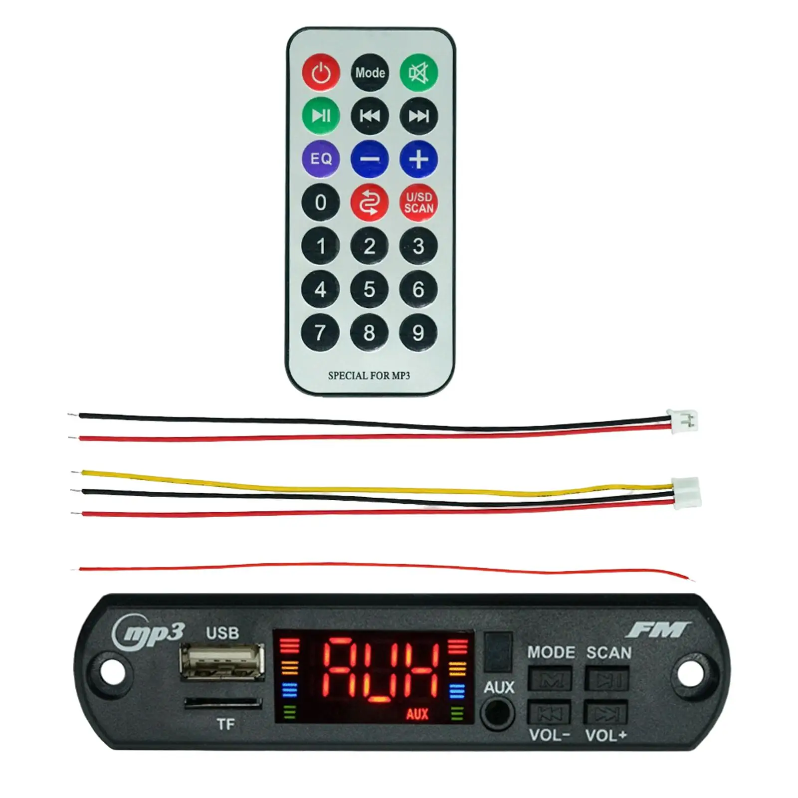 MP3 Player Decoding Board Transceive 12V with Power for Auto