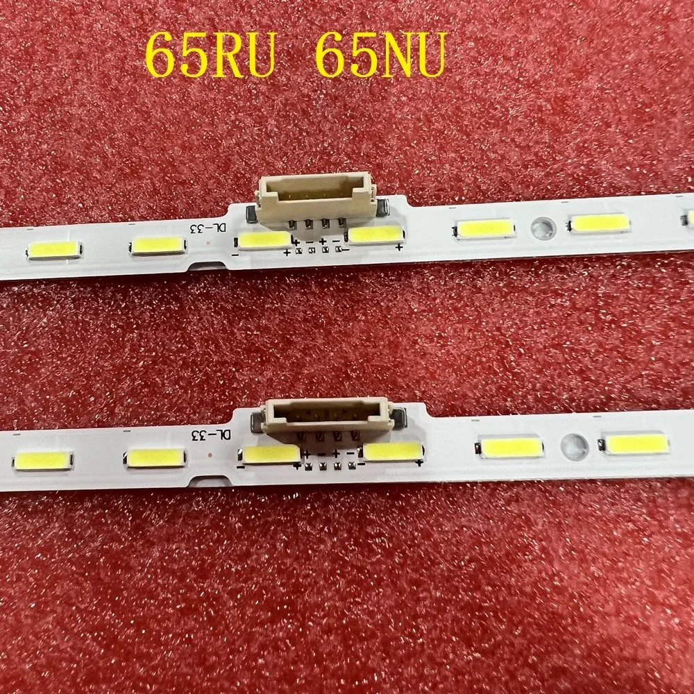 Imagem -02 - Tira de Retroiluminação Led para Samsung Ue65nu7172u Ue65nu7175u Ue65nu7179u Ue65nu7300k Ue65nu7300u Ue65nu7300w Ue65nu7302k Ue65nu7305k