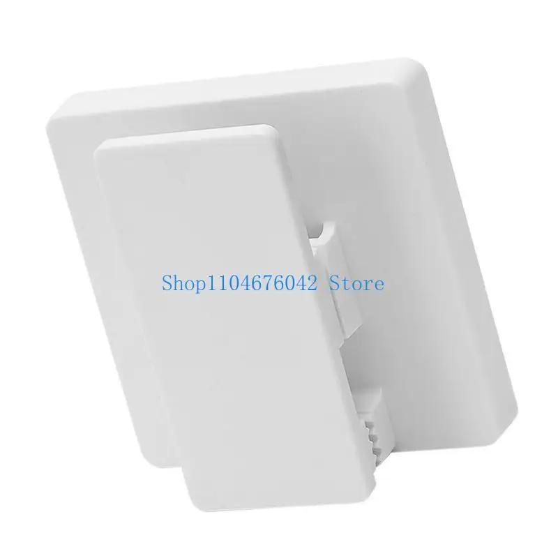 5asd Moisture Resistant Bathroom Storage Clip Wall Mounted Facials Cleanser Hanger Easy Installation Toothpaste Rack