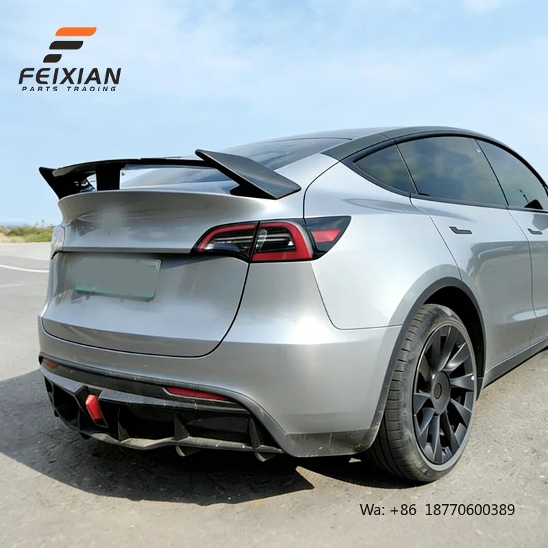 

Wholesale Price for Tesla Model 3 Model Y 2017-2025 3D Hollow Carbon Fiber Pattern Rear Spoiler Tuning FEIXIAN