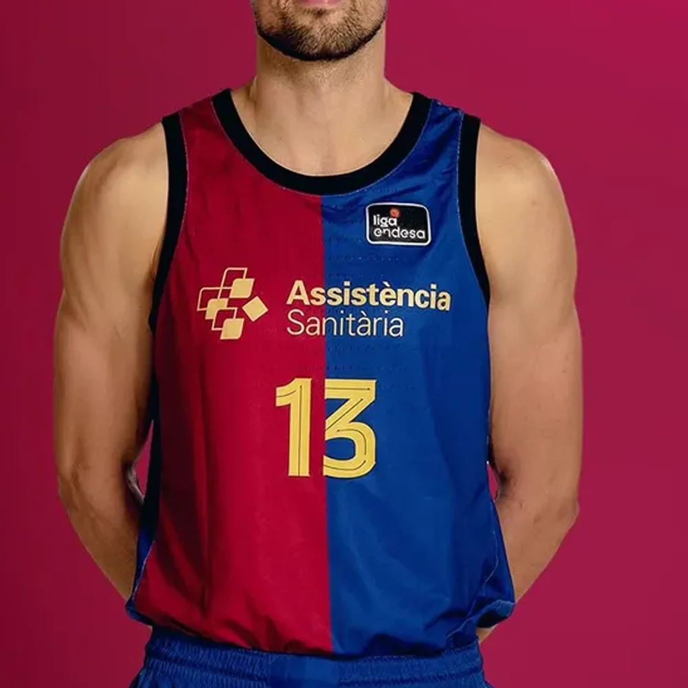 24/25 New Spanish Basketball Jersey 2025 Satoransky Men/Boy Basketball Jersey Fans Special Basketball Kit