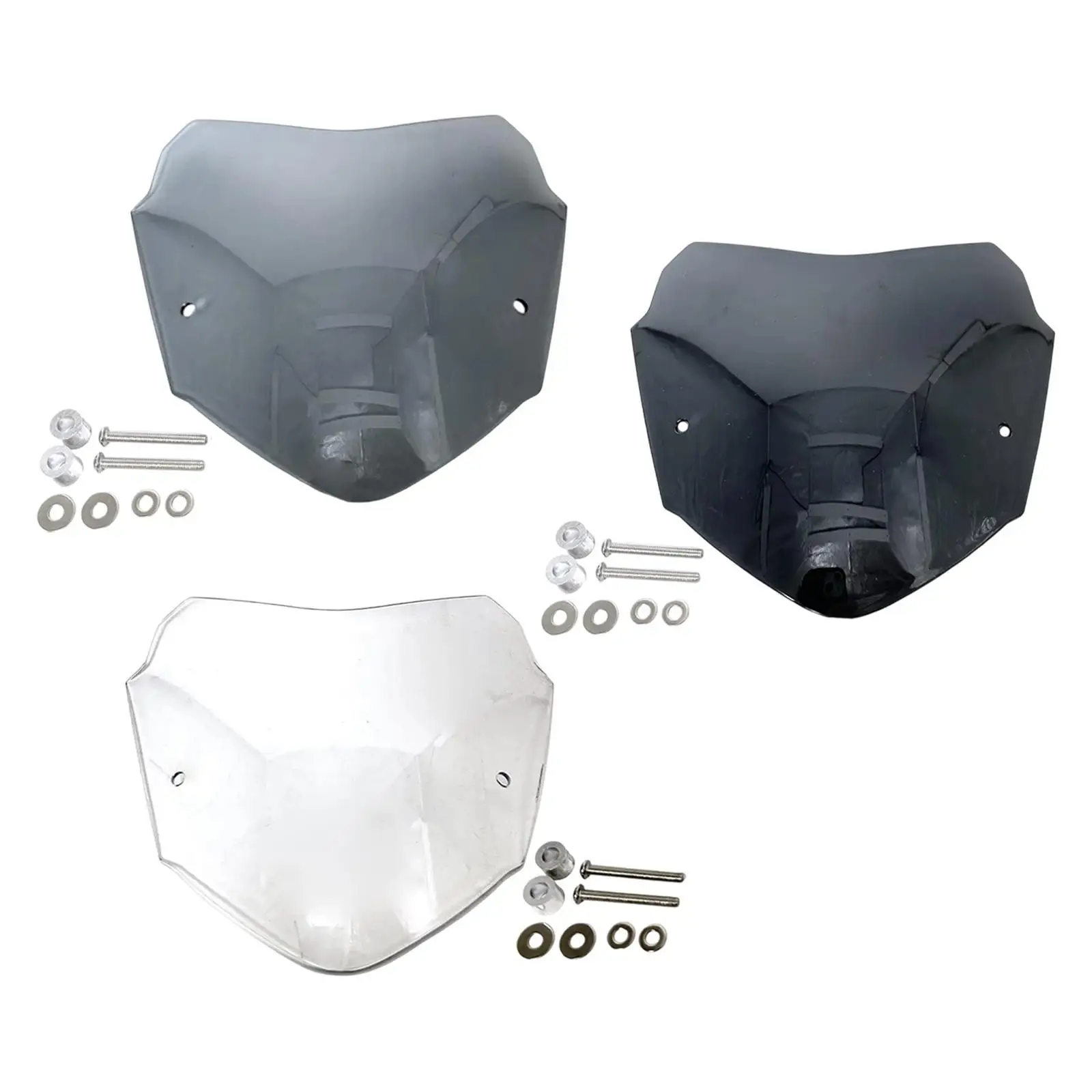 

Ветровое стекло для мотоцикла, универсальный профессиональный практичный ветроотражатель, легко устанавливаемый, универсальный удлиненный дефлектор