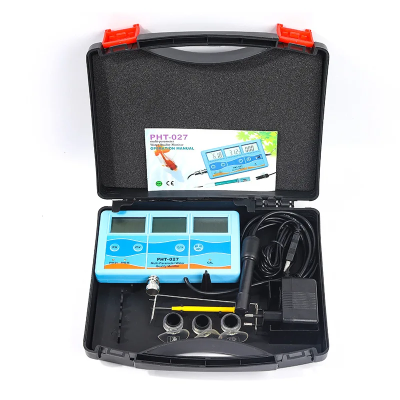 PH ORP TDS EC CF TEMP multi-parameter 6 in 1 water quality monitoring system