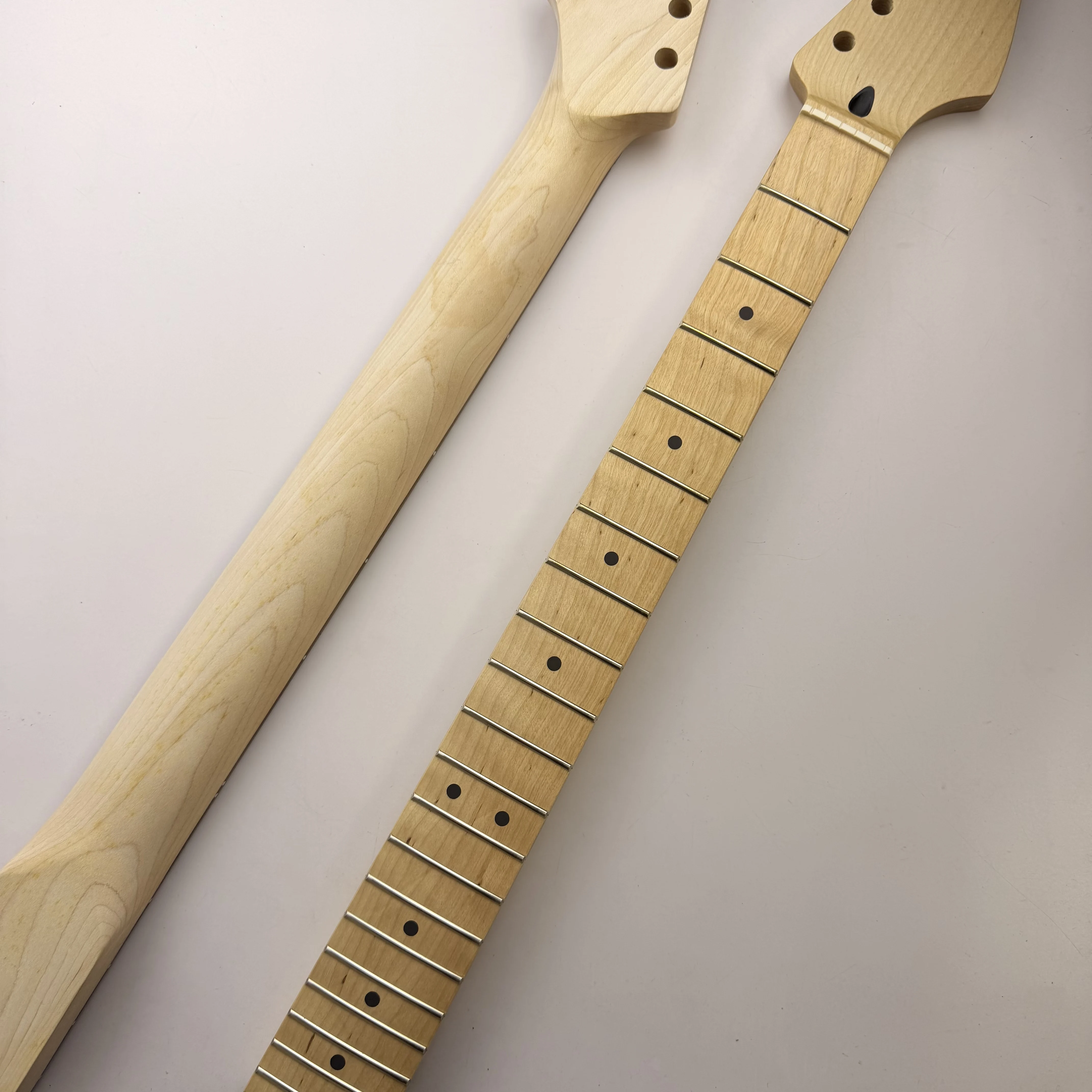 

Гриф для гитары ST из клёна, 22 лада, натуральный цвет, накладка из клёна, радиус 9,5 дюймов, сатиновое покрытие, сменный гриф ST