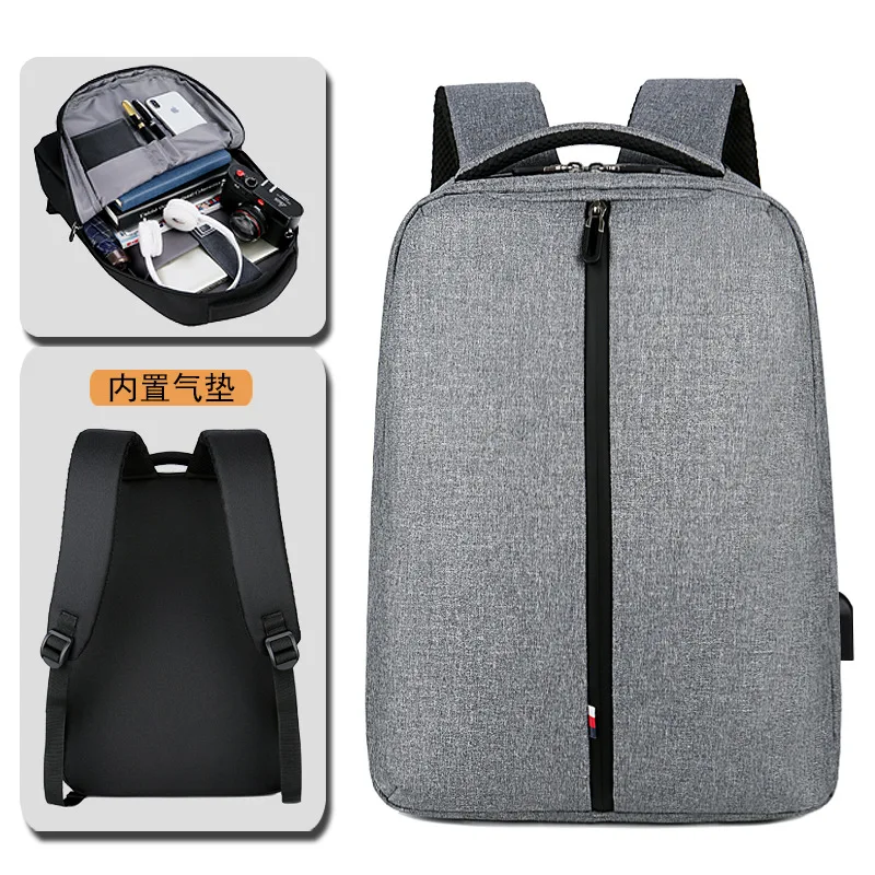 New Business Backpack Men's Backpack Multifunctional Waterproof Computer Backpack Schoolbag College Student Business Bag