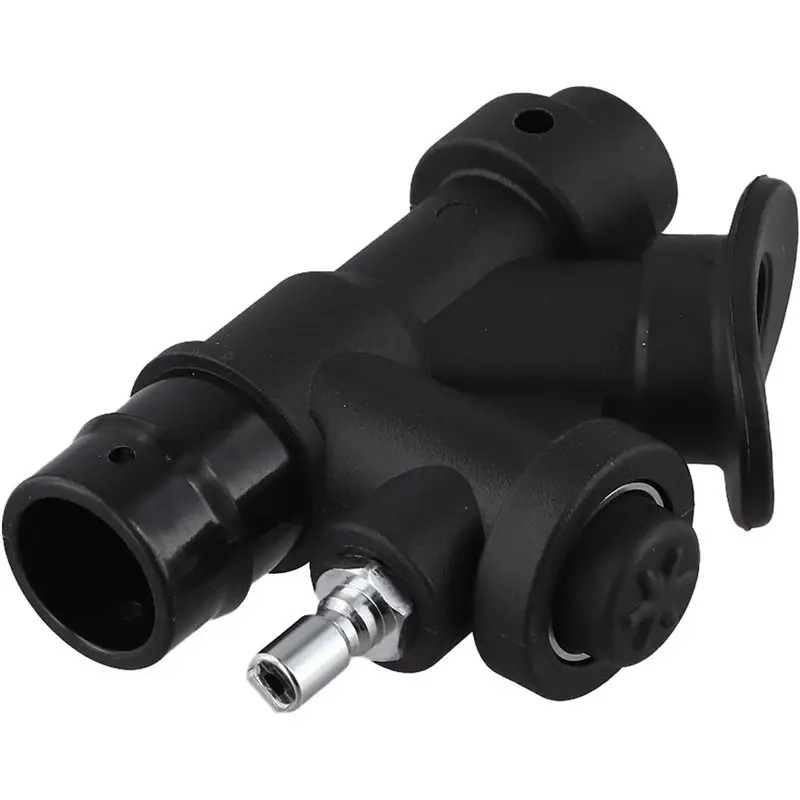 A76X-Scuba Diving 45 Degree Oral Power Inflator For BCD Inflation System, K Type Valve Replacement Compatible With K-Valve