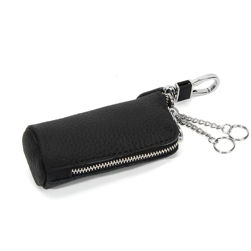 Casual Cow Leather Women's Creative Key Bag Waist Hanging Coin Holder Wallet For Women Pocket Purse